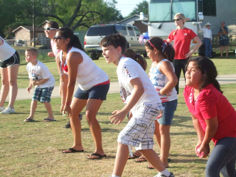 photo of people having fun at the July 4th, 2012 Concert and Fireworks Show
